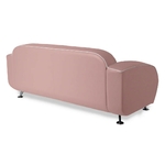 Sofa canapé bicolore Waverly rose mobilier américain