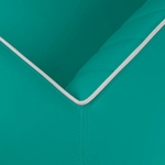 Canapé 1 place delucas turquoise angle mobilier