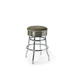 Tabouret de bar luxe bas Palace 66 mobiler américain kaki