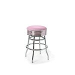 Tabouret de bar luxe bas Palace 66 mobiler américain lilas