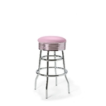 Tabouret de bar luxe haut Palace mobilier américain lilas