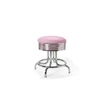 Tabouret de bar bas Airline lilas