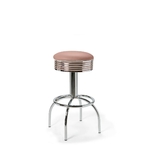 Tabouret de bar Comet mobiler américain rose