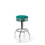 Tabouret de bar Comet mobiler américain pétrol