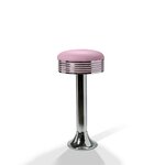 Tabouret de bar Casey MP 77 Chrome lilas
