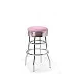 Tabouret de bar Palace MP 77 Chrome lilas