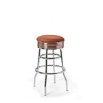 Tabouret de bar Palace MP 77 Chrome ocre