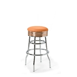 Tabouret de bar Palace MP 77 Chrome orange