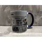 Mug céramique Peugeot garage