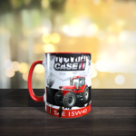 tasse céramique tracteur Case IH publicitaire