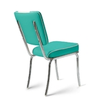 Chaise d’arcade CB Chrome turquoise
