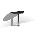 Table murale WO-12TB-103 noire
