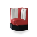 banquette dangle mobilier américain CB 60-60 rouge