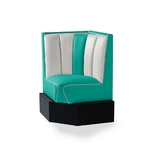 banquette dangle mobilier américain CB 60-60 turquoise