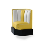 banquette dangle mobilier américain CB 60-60 jaune