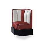 banquette dangle mobilier américain CB 60-60 rouge ruby