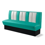 banquette de diner mobilier américain simple CB 180 turquoise
