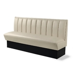 banquette de diner mobilier américain simple CB 180 blanc
