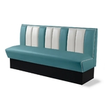 banquette de diner mobilier américain simple CB 180 bleu