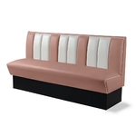 banquette de diner mobilier américain simple CB 180 rose