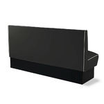 dossier banquette de diner mobilier américain simple CB 180 noir