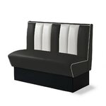 banquette de diner mobilier américain simple CB 120 noire