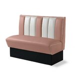banquette de diner mobilier américain simple CB 120 rose