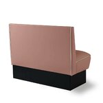 dossier banquette de diner mobilier américain simple CB 120 rose