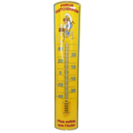 thermomètre émaillé pneus hutchinson