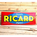 Plaque émaillée publicitaire Ricard