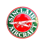 Plaque émaillée Sinclair Aircraft