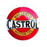 Plaque émaillée Castrol Wakefield