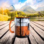 Mug johnson oil rétro vintage