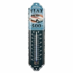 thermomètre métal fiat 500