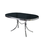 table mobiler de diner américain to-26 noire
