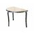 table murale de mobilier américain wo-12-antique-white