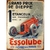 plaque déco publicitaire vintage essolube