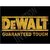 Plaque métal Dewalt tools publicitaire vintage