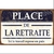 place de la retraite rétro vintage