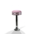 Tabouret de bar sur pied chromé Casey lilas mobilier américain