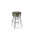 Tabouret de bar Palace MP 66 Chrome kaki mobilier