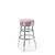 Tabouret de bar Palace MP 77 Chrome lilas