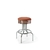 Tabouret de bar Airline MP 66 Chrome ocre