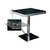 table de mobilier de diner to-23w noire