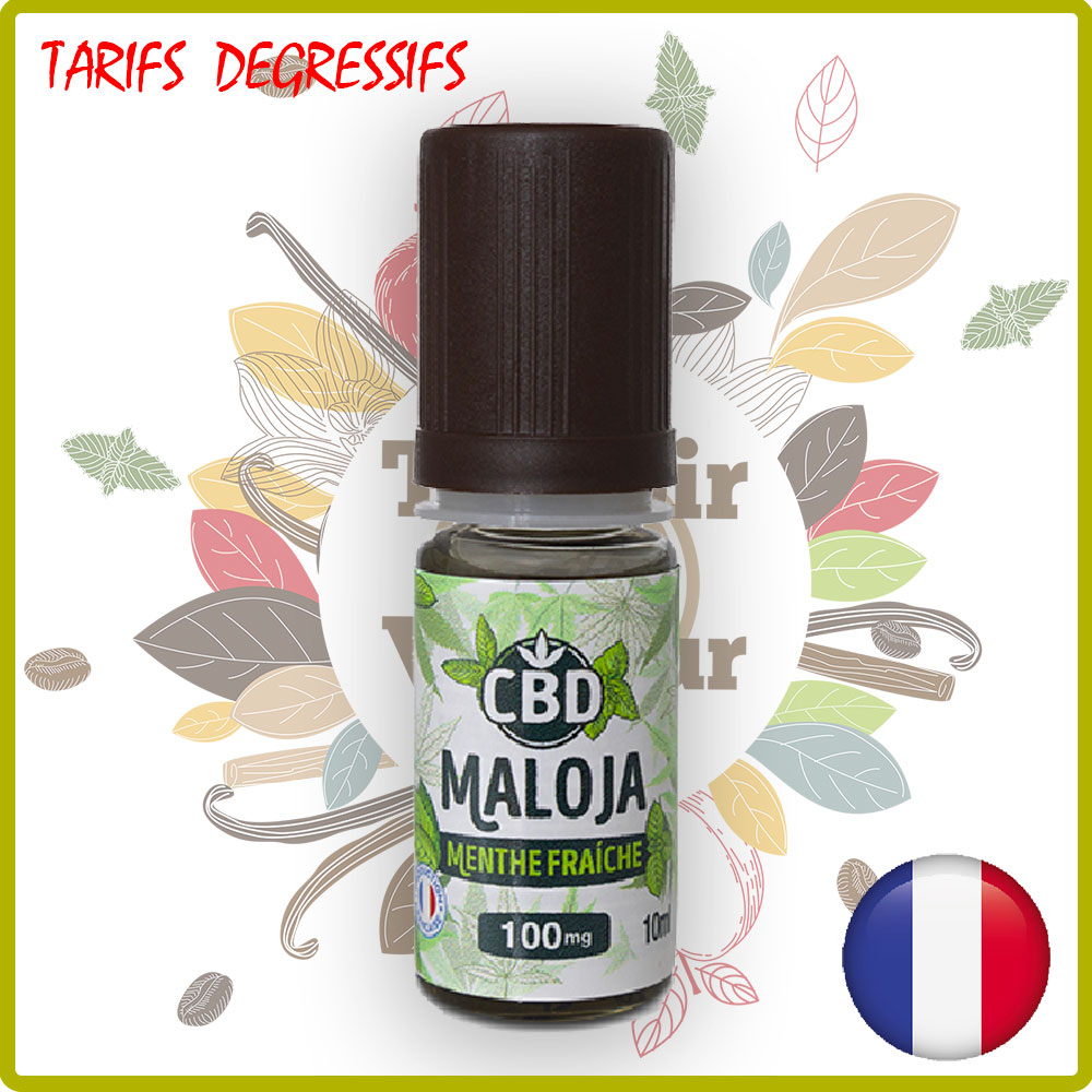 E liquide CBD Maloja - Vert de Gascogne