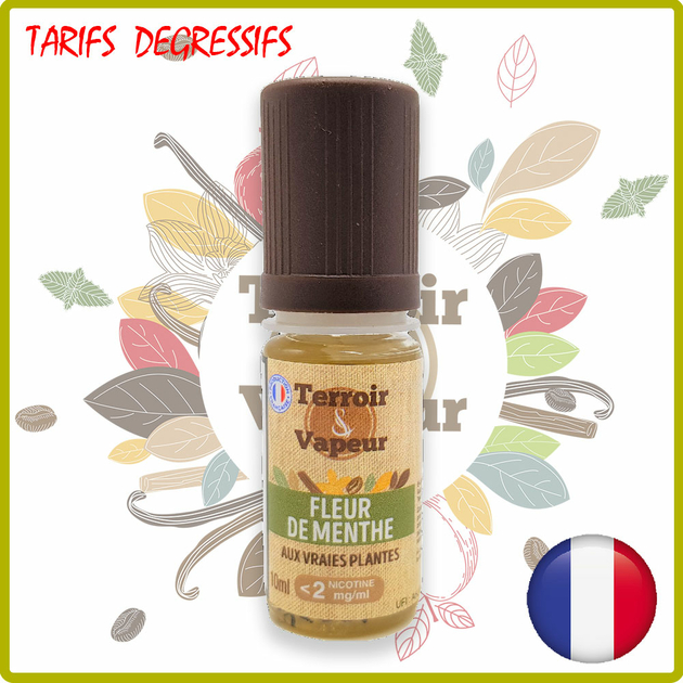 E liquide Fleur de Menthe - Vert de Gascogne