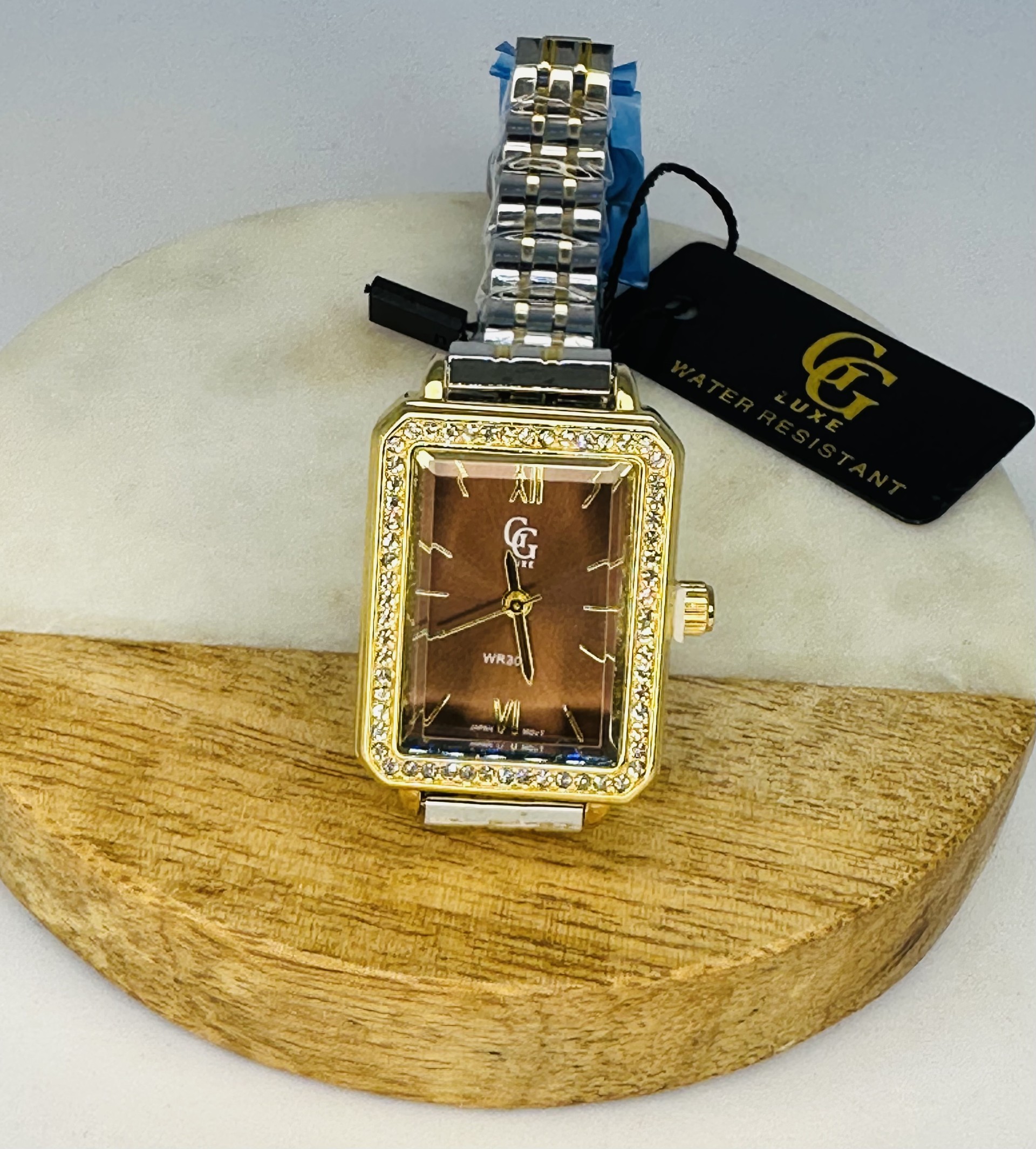 montre marron