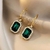 Boucles-d-oreilles-carr-es-vertes-classiques-pour-femmes-bijoux-la-mode-cor-enne-f-te