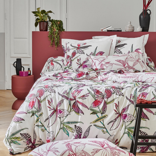 Housse de Couette Exotique Rose