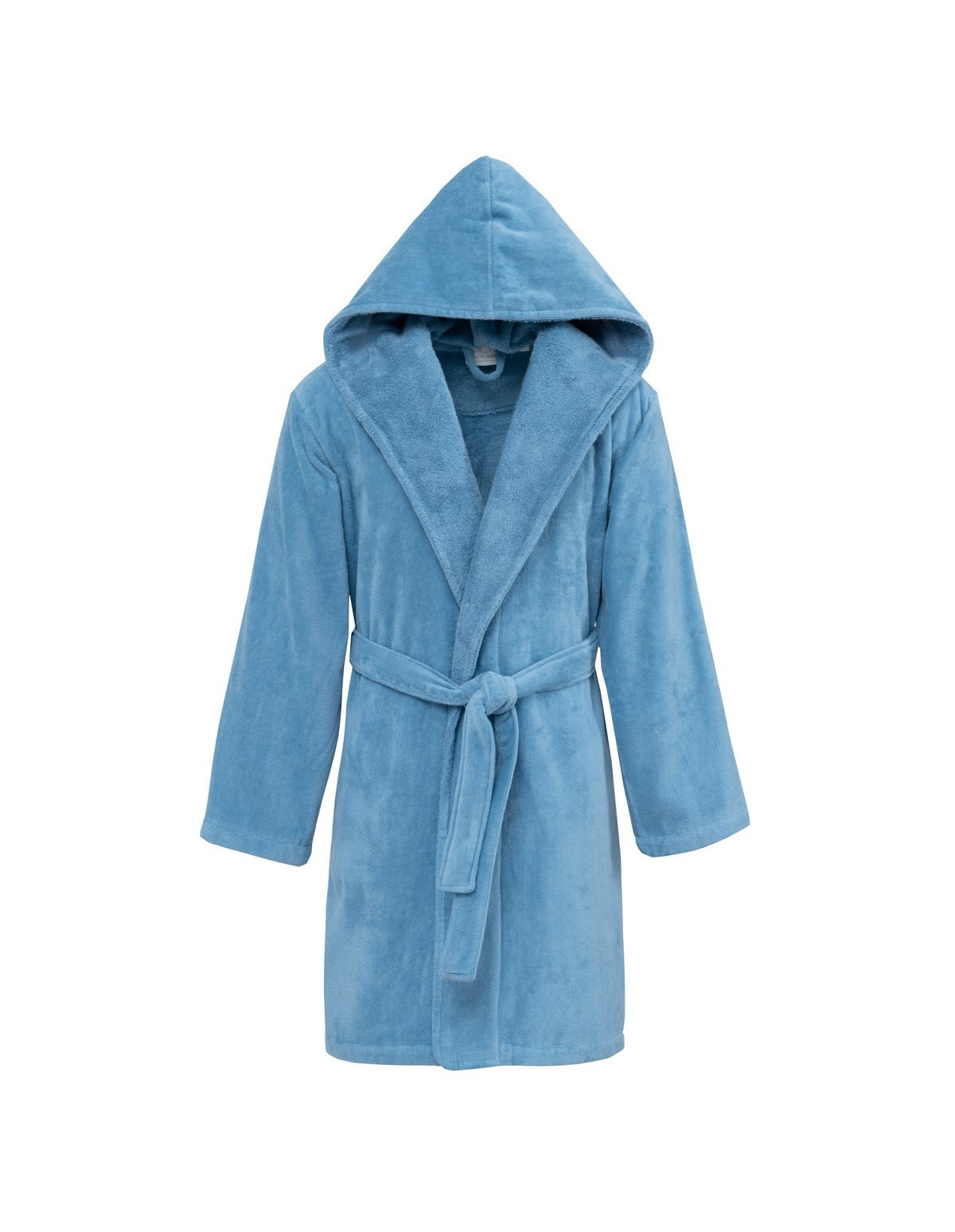peignoir-court-capuche-velours-Cobalt-Face